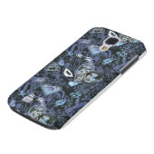 Supergirl Herz und Lips Muster Case-Mate Samsung Galaxy Hülle (unten)