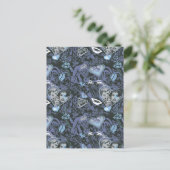 Supergirl Herz und Lips Muster Postkarte (Stehend Vorderseite)