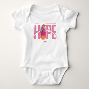 Supergirl Hoffnung Baby Strampler