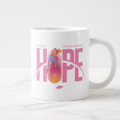 Supergirl Hoffnung Jumbo-Tasse (Rechts)