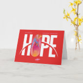 Supergirl Hoffnung Karte (Gelbe Blume)