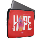 Supergirl Hoffnung Laptopschutzhülle (Vorne Rechts)