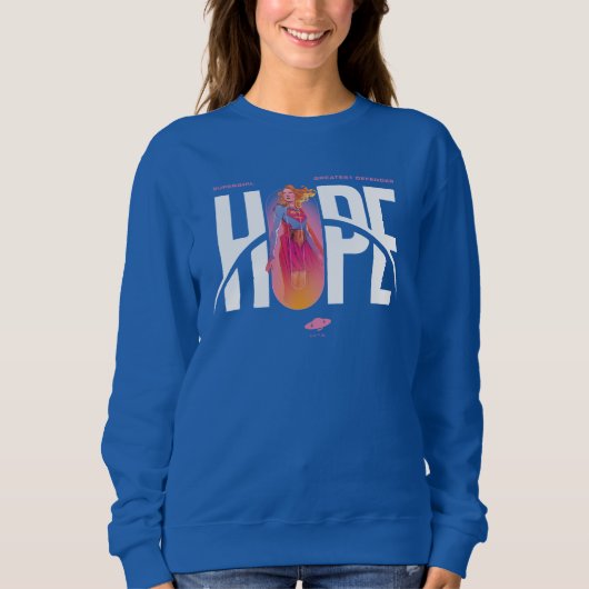 Supergirl Hoffnung Sweatshirt (Vorderseite)