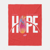 Supergirl Hope Fleecedecke (Vorderseite)
