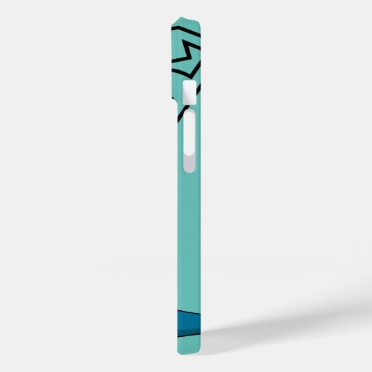 Supergirl Hovering in Blue Anzug Case-Mate iPhone Hülle (Rückseite / Links)