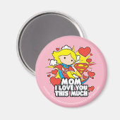 Supergirl | Ich Liebe Ihnen so viel Magnet (Vorderseite/Rückseite)