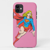 Supergirl in Bewegung Case-Mate iPhone Hülle (Rückseite)