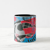 Supergirl Invulnerable Zweifarbige Tasse (Mittel)