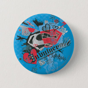 Supergirl Invulverletzable Button