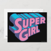 Supergirl J-Pop 10 Postkarte (Vorne/Hinten)