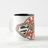 Supergirl J-Pop 13 Zweifarbige Tasse (Vorderseite Links)