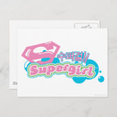 Supergirl J-Pop 3 Postkarte (Vorne/Hinten)