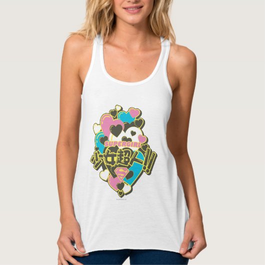 Supergirl J-Pop 4 Tank Top (Vorderseite)