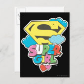 Supergirl J-Pop 5 Postkarte (Vorne/Hinten)