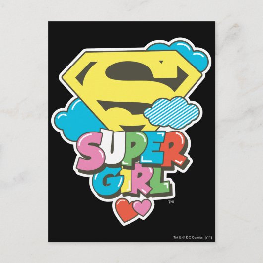 Supergirl J-Pop 5 Postkarte (Vorderseite)