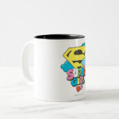 Supergirl J-Pop 5 Zweifarbige Tasse (Vorderseite Links)