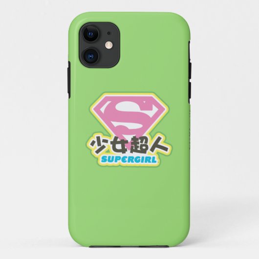 Supergirl J-Pop 6 Case-Mate iPhone Hülle (Rückseite)