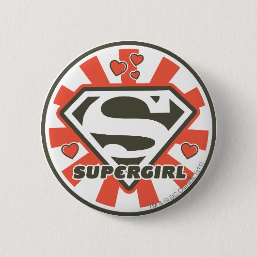 Supergirl J-Pop 7 Button (Vorderseite)