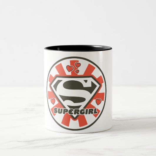 Supergirl J-Pop 7 Zweifarbige Tasse (Mittel)