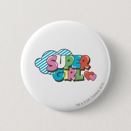 Supergirl J-Pop 9 Button (Vorderseite)