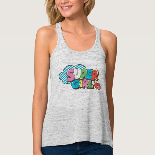 Supergirl J-Pop 9 Tank Top (Vorderseite)