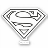 Supergirl Kontur S-Shield Aufkleber (Vorderseite)