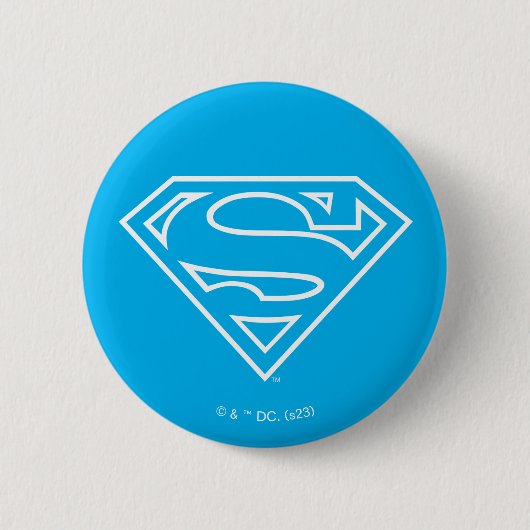 Supergirl Kontur S-Shield Button (Vorderseite)