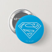 Supergirl Kontur S-Shield Button (Vorne & Hinten)