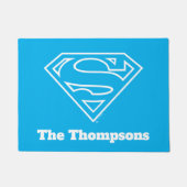 Supergirl Kontur S-Shield Fußmatte (Vorderseite)