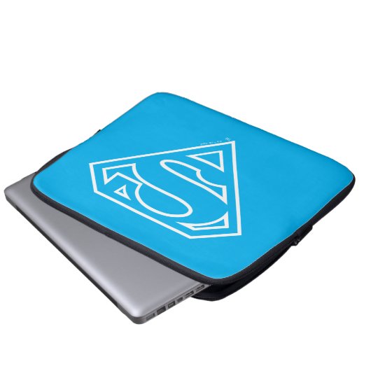 Supergirl Kontur S-Shield Laptopschutzhülle (Vorne Knopf)