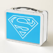Supergirl Kontur S-Shield Metall Brotdose (Rückseite)