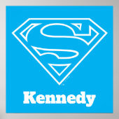 Supergirl Kontur S-Shield Poster (Vorne)