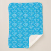 Supergirl Kontur S-Shield Sherpadecke (Vorderseite)