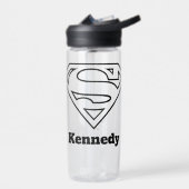 Supergirl Kontur S-Shield Trinkflasche (Links)