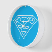 Supergirl Kontur S-Shield Uhr (Winkel)