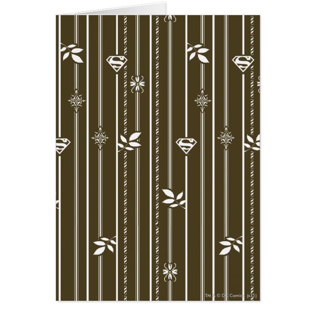 Supergirl Leaf Pattern Brown (Vorne)