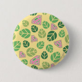 Supergirl Leaf Pattern Button (Vorderseite)