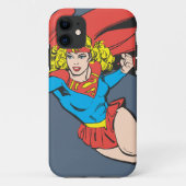 Supergirl-Leaps Case-Mate iPhone Hülle (Rückseite)
