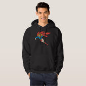 Supergirl-Leaps Hoodie (Vorne ganz)