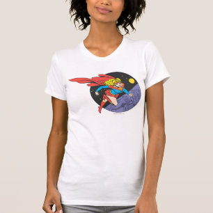 Supergirl Leaps in Space T-Shirt