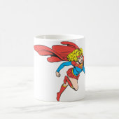 Supergirl Leaps Right Kaffeetasse (Mittel)