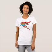 Supergirl-Leaps T-Shirt (Vorne ganz)