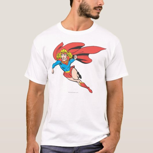 Supergirl-Leaps T-Shirt (Vorderseite)