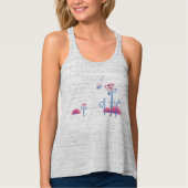 Supergirl Liebe Bee Tank Top (Vorderseite)