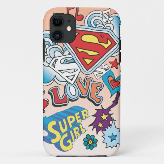 Supergirl-Liebe Case-Mate iPhone Hülle (Rückseite)