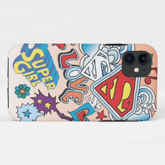 Supergirl-Liebe Case-Mate iPhone Hülle (Rückseite (Horizontal))