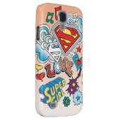 Supergirl-Liebe Case-Mate Samsung Galaxy Hülle (Rückseite/rechts)