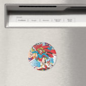 Supergirl Liebe Conquers Magnet (In Situ (Geschirrspüler))