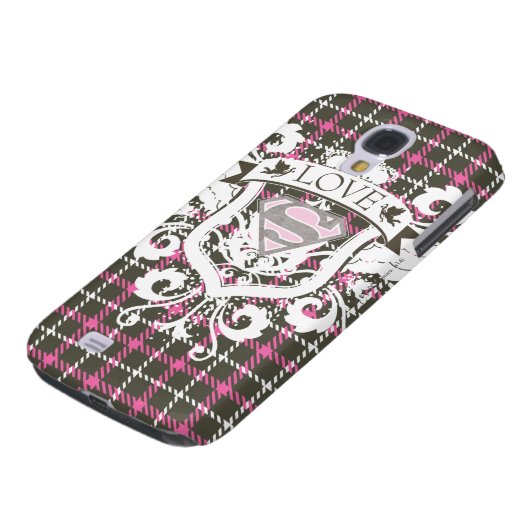 Supergirl-Liebe-Wappen Case-Mate Samsung Galaxy Hülle (unten)