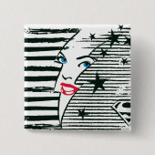 Supergirl Lightning Button (Vorderseite)